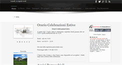 Desktop Screenshot of parrocchiasantafamiglia.net